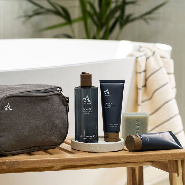 Arran Aromatics Sannox Mens Wash Bag