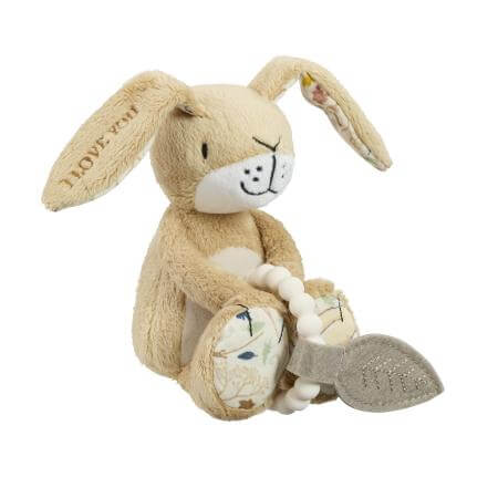 Guess How Much I Love You - Nutbrown Hare with Silicone Teether