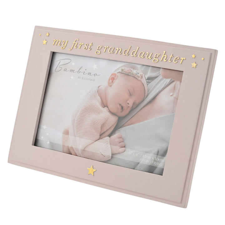 My First Granddaughter Photo Frame