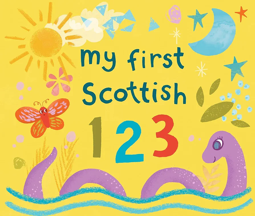 Front cover of My First Scottish 1 2 3 board book by Eilidh Muldoon