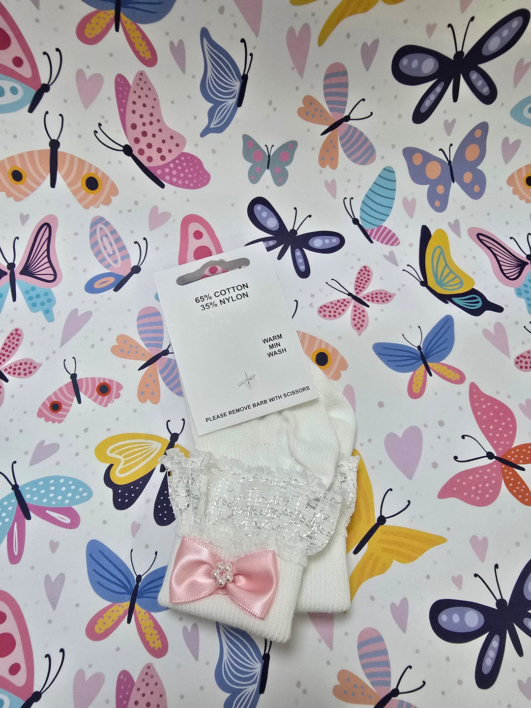 Frill Bow Socks