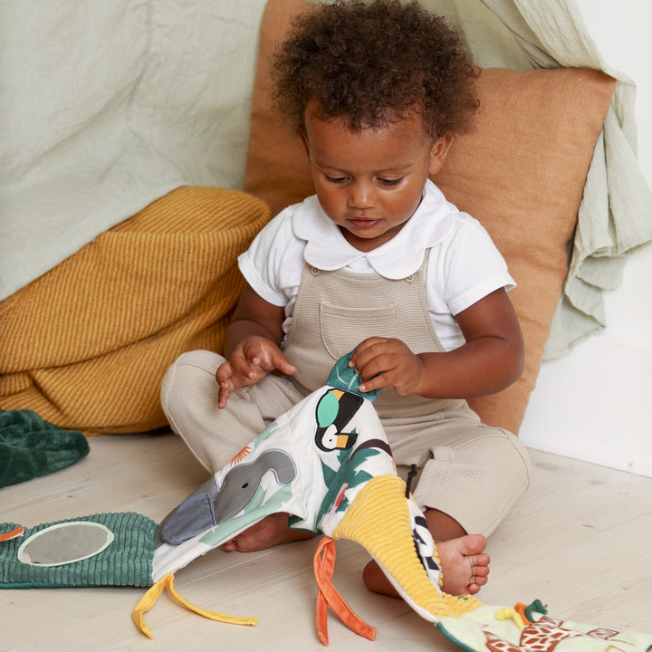 Baby's First 2-in-1 Activity Soft Book Jungle