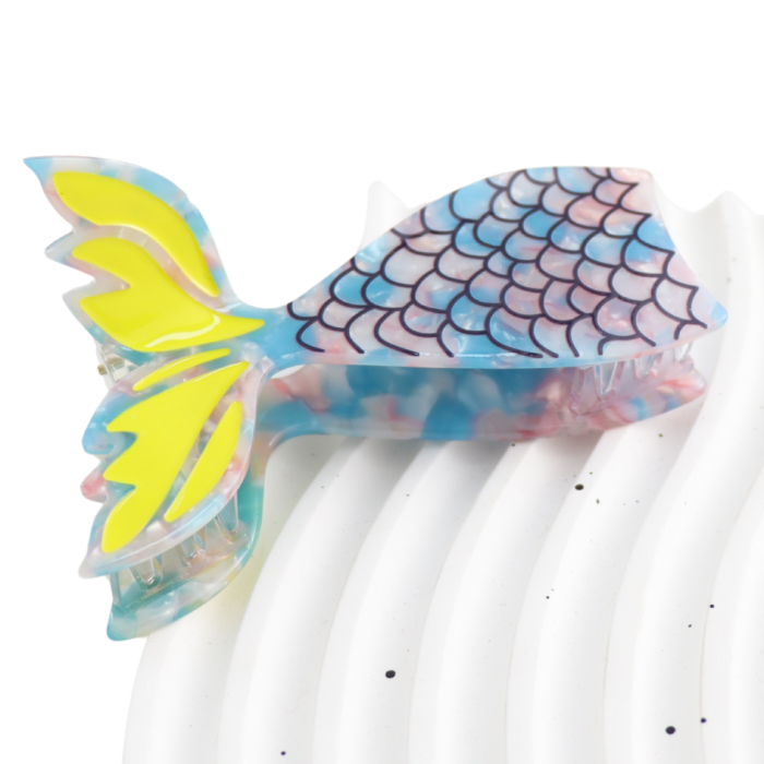 Mermaid Tail Hair Claw Clip