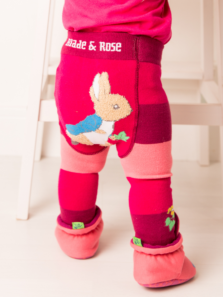Blade and Rose Peter Rabbit Pink Stripe Leggings