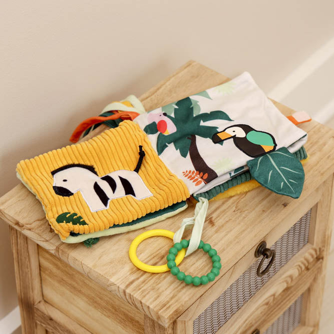 Baby's First 2-in-1 Activity Soft Book Jungle