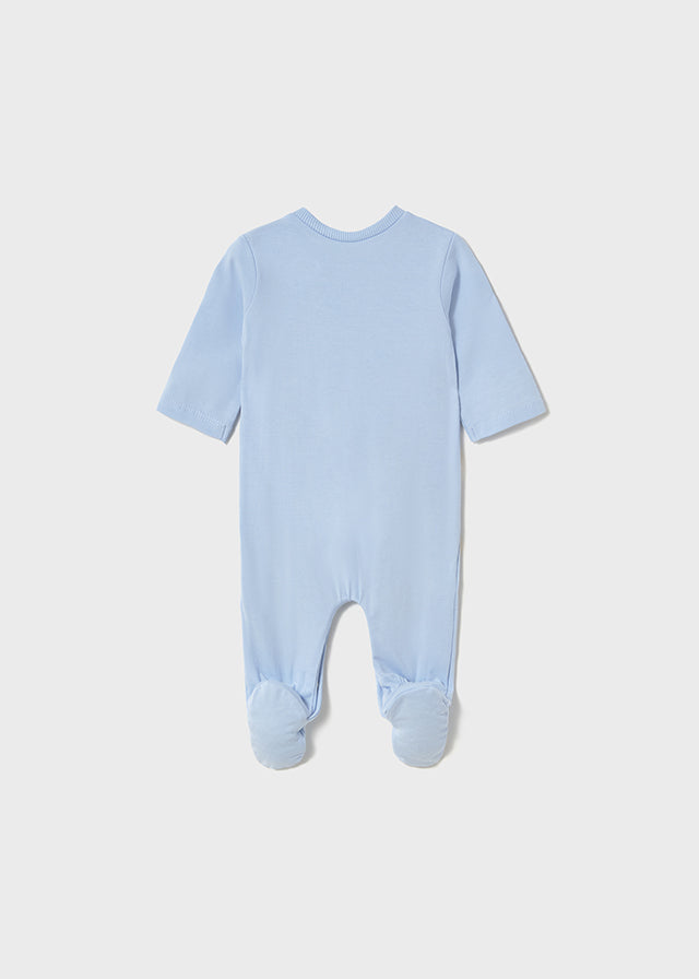 Mayoral Blue Teddy Romper 1709