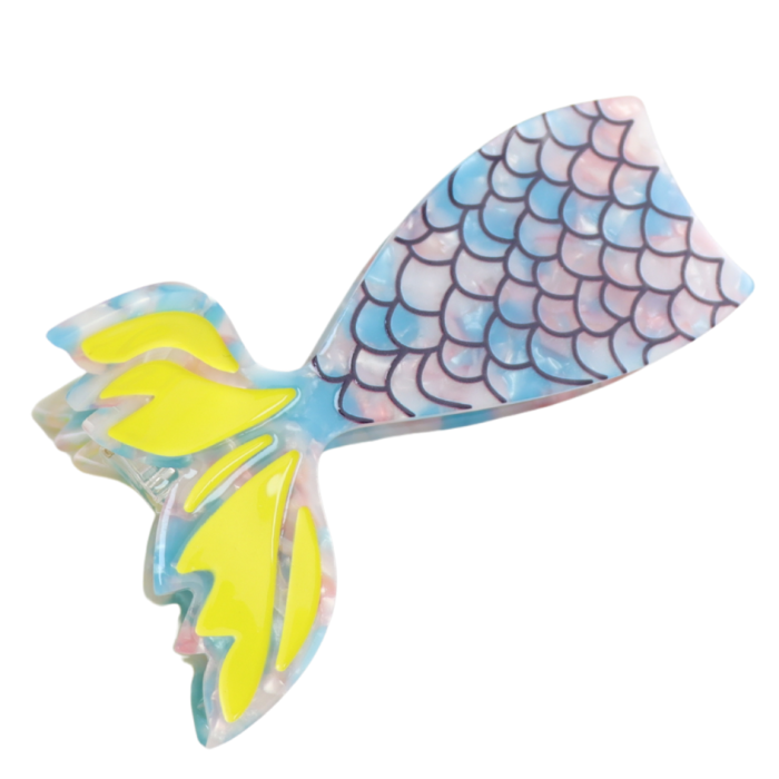 Mermaid Tail Hair Claw Clip
