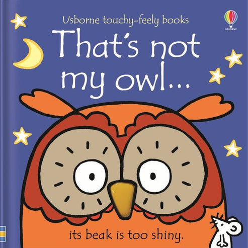 Front cover of That's Not My Owl board book from Usborne