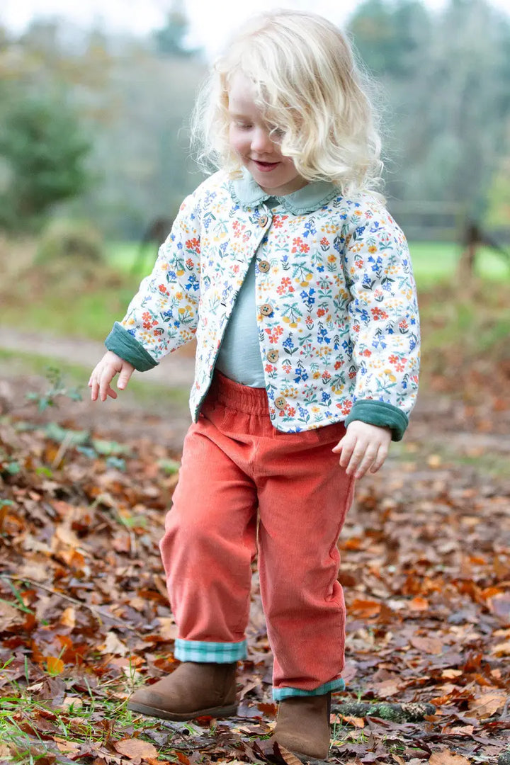 Fairy Flowers Quilted Jacket