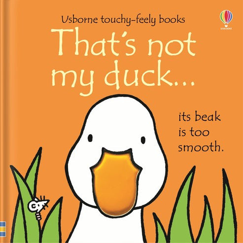 Front cover of That's Not My Duck board book from Usborne