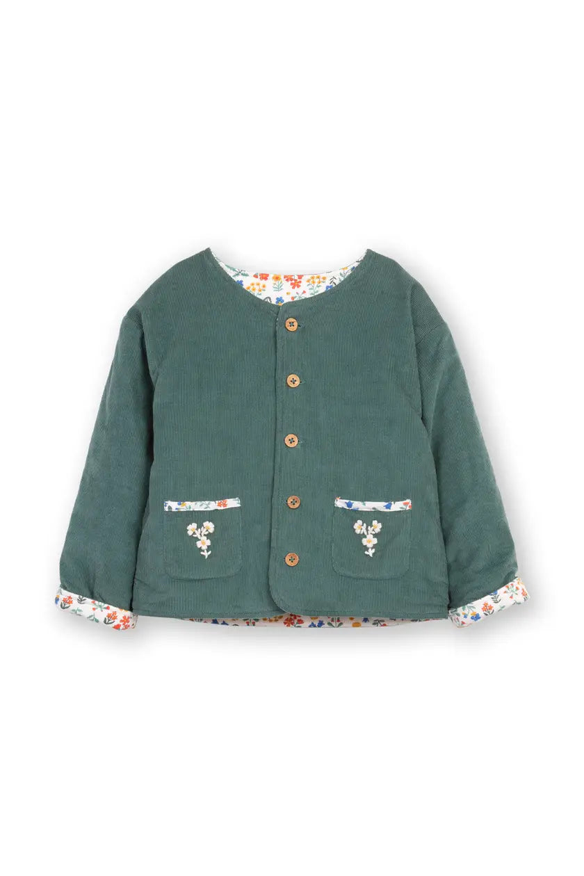 Fairy Flowers Quilted Jacket