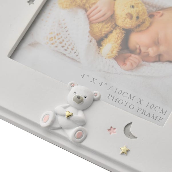 Baby Girl Photo Frame - Resin