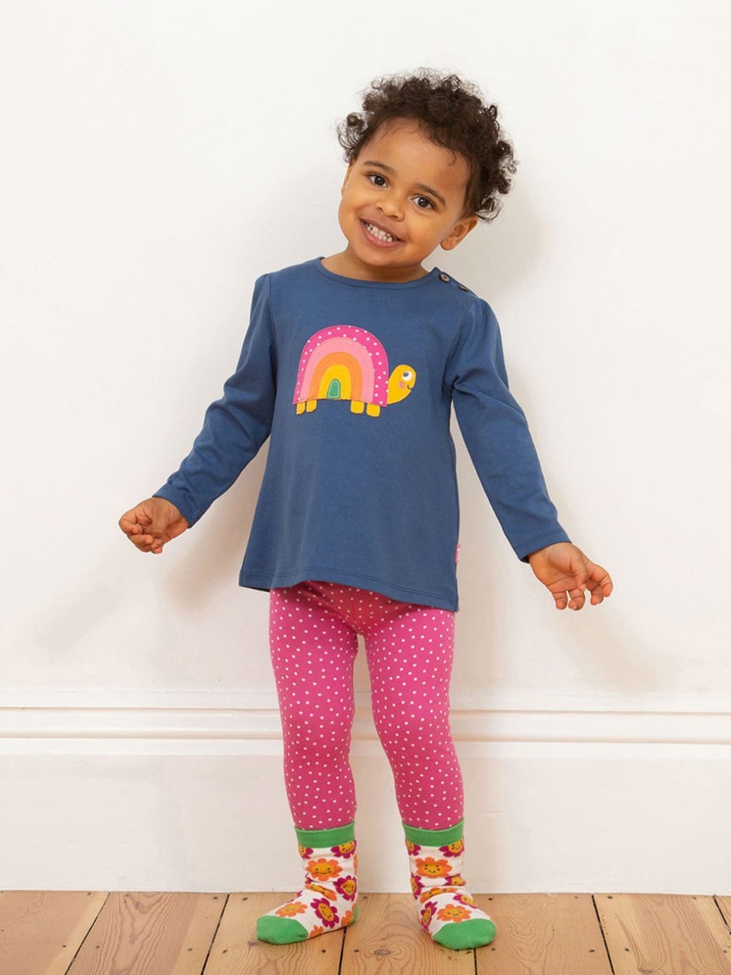 Kite Marvellous Me organic cotton tunic, print detail