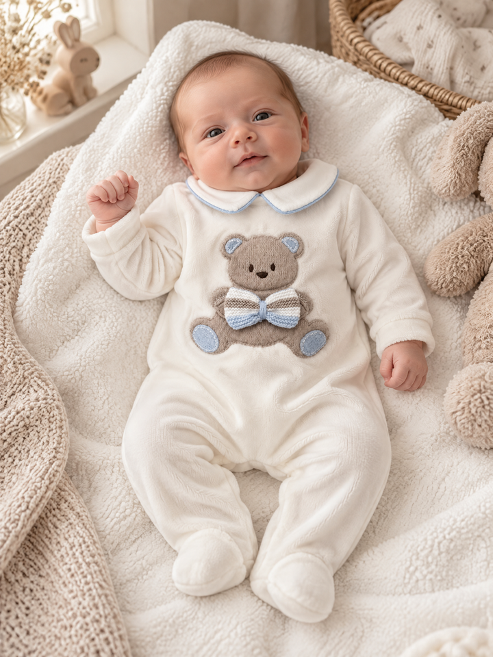 Bimbalò Baby Romper - Panna Cream