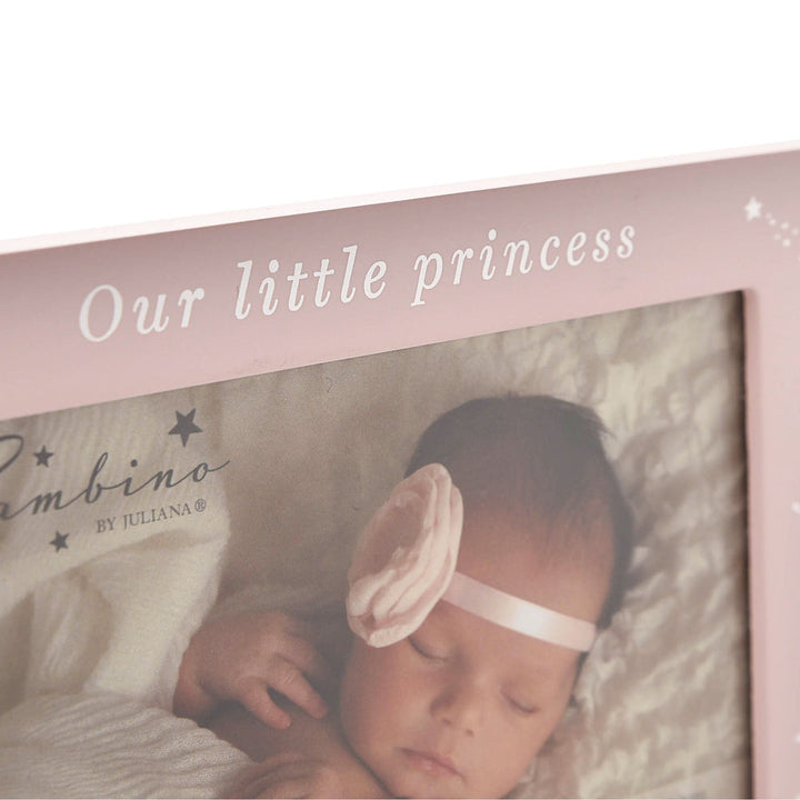 Our Little Princess Pink Wooden Photo Frame