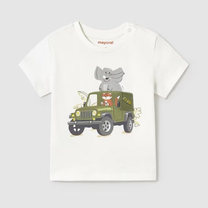 Mayoral Safari Truck Interactive T-Shirt