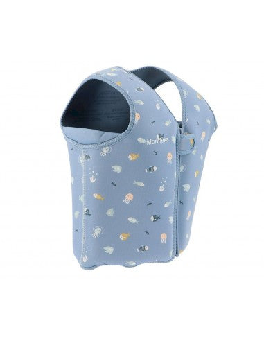 Children's Swim Float Vest - Blue Fishes