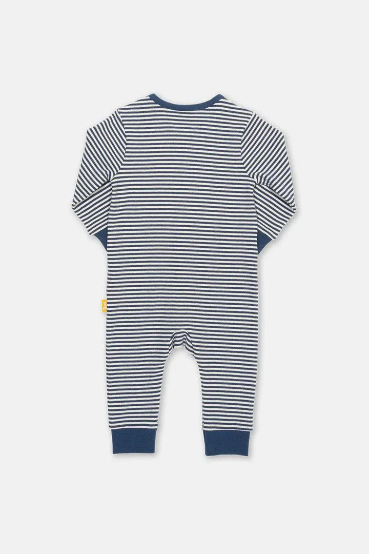 Kite Lionheart organic cotton romper, back view