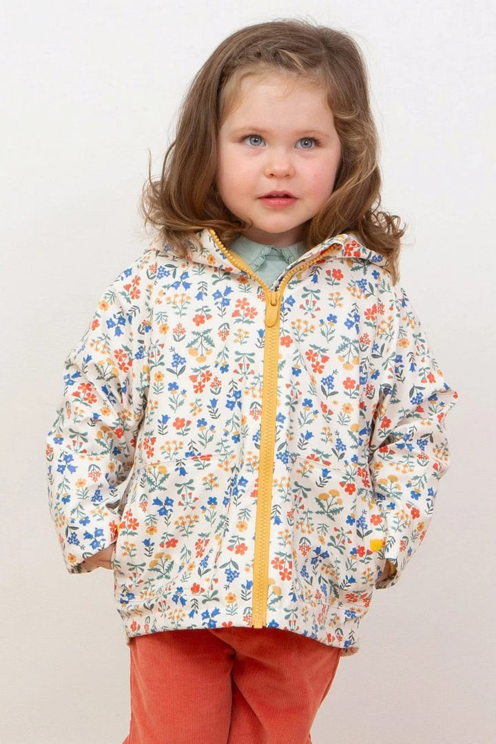 Fairy Flowers Splash Coat Fleeced