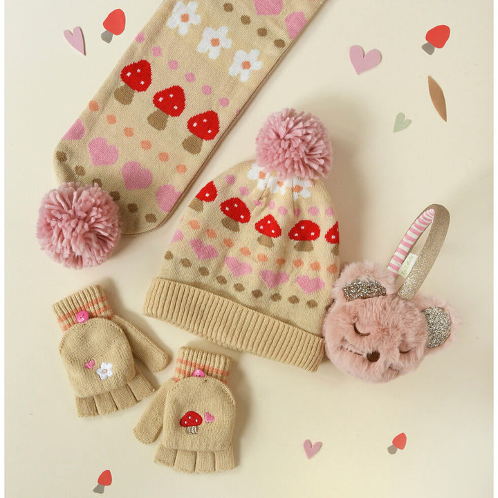 Rockahula Alpine Fairisle Knitted Gloves 7-10 Years