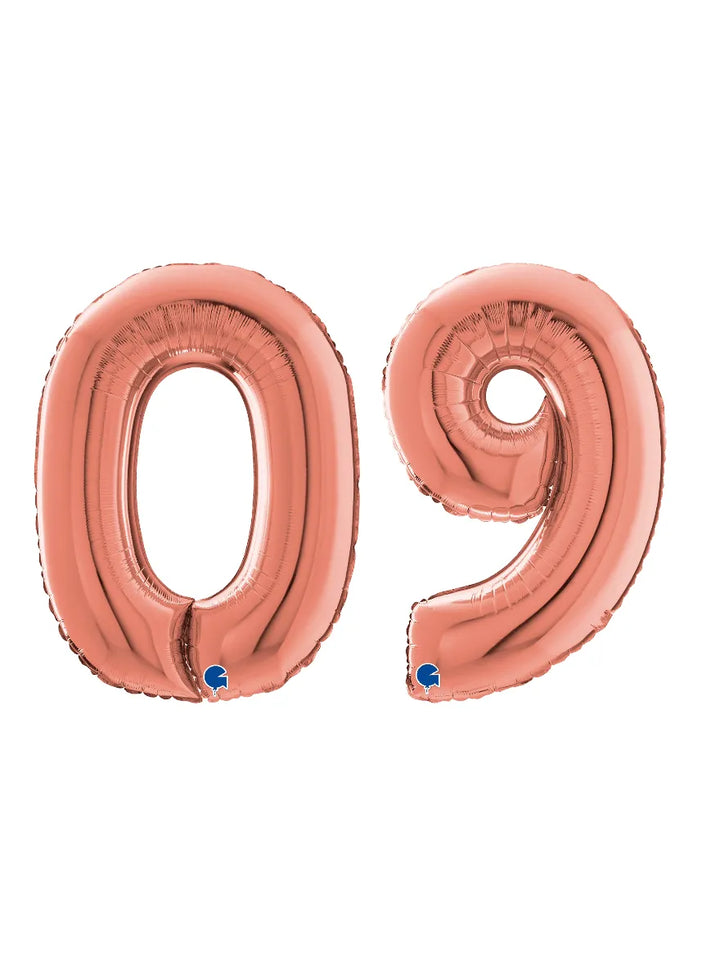 34 inch Helium Foil Number Balloons - collection only