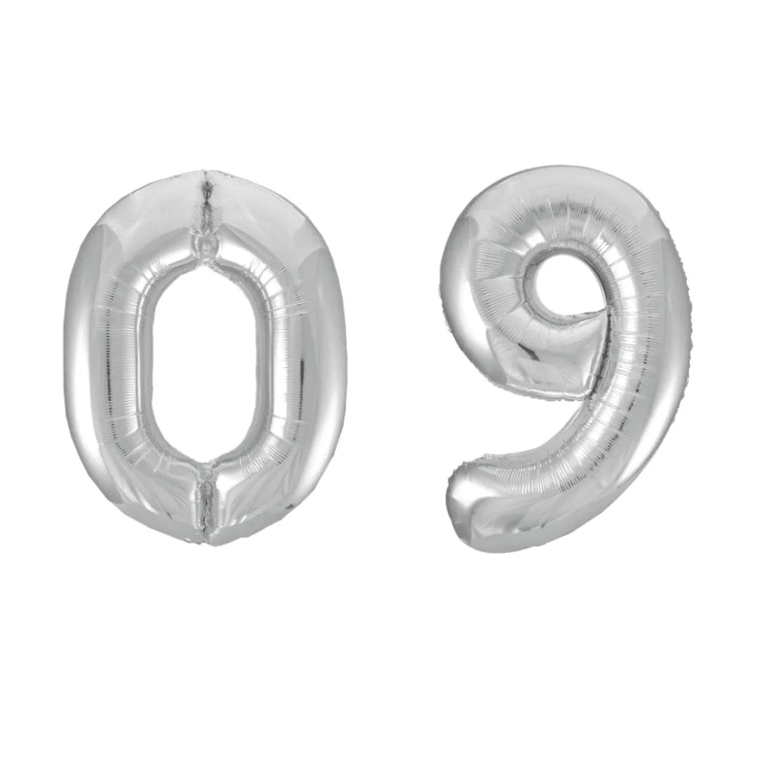 34 inch Helium Foil Number Balloons - collection only