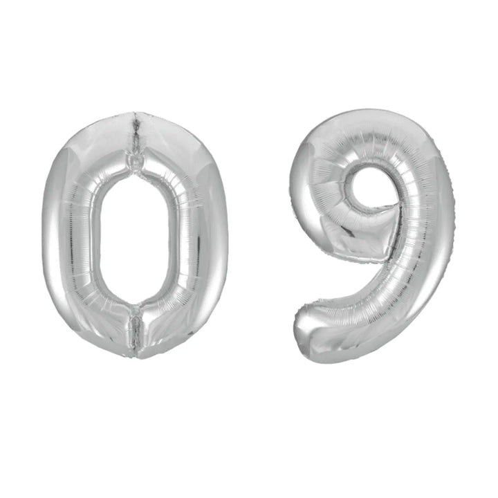 34 inch Helium Foil Number Balloons - collection only