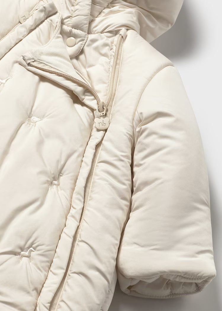 Mayoral unisex baby light beige snowsuit 2603